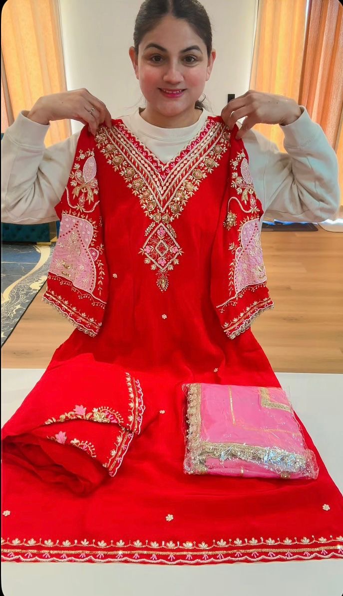 Handwork red suit, Code: X37