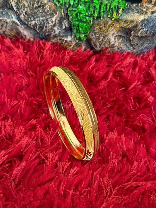 Men’s Golden Kada - ( Free size ) x28