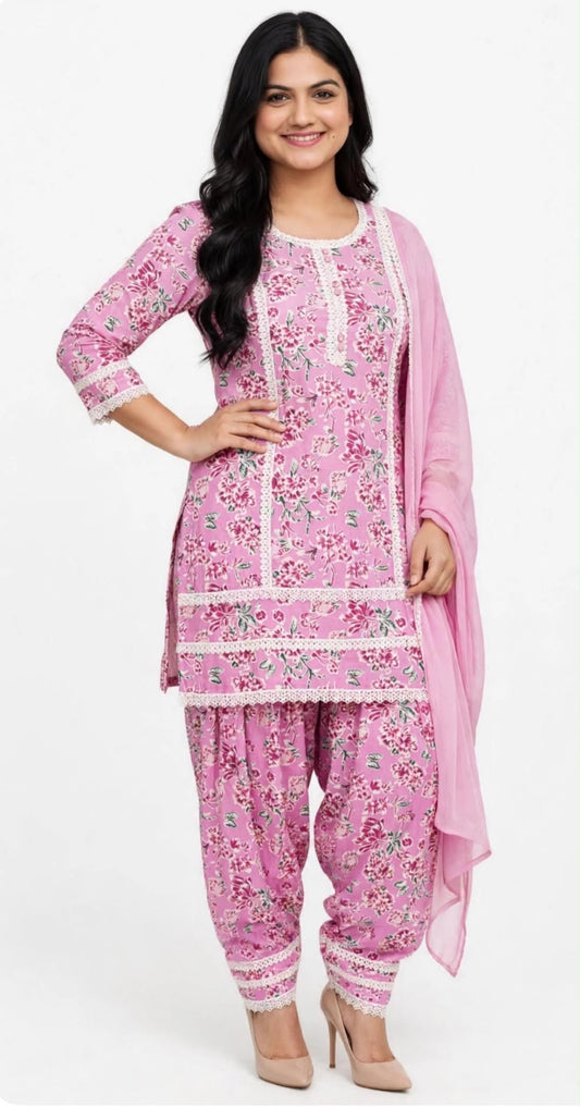 Farshi salwar suit in cotton, code: 333