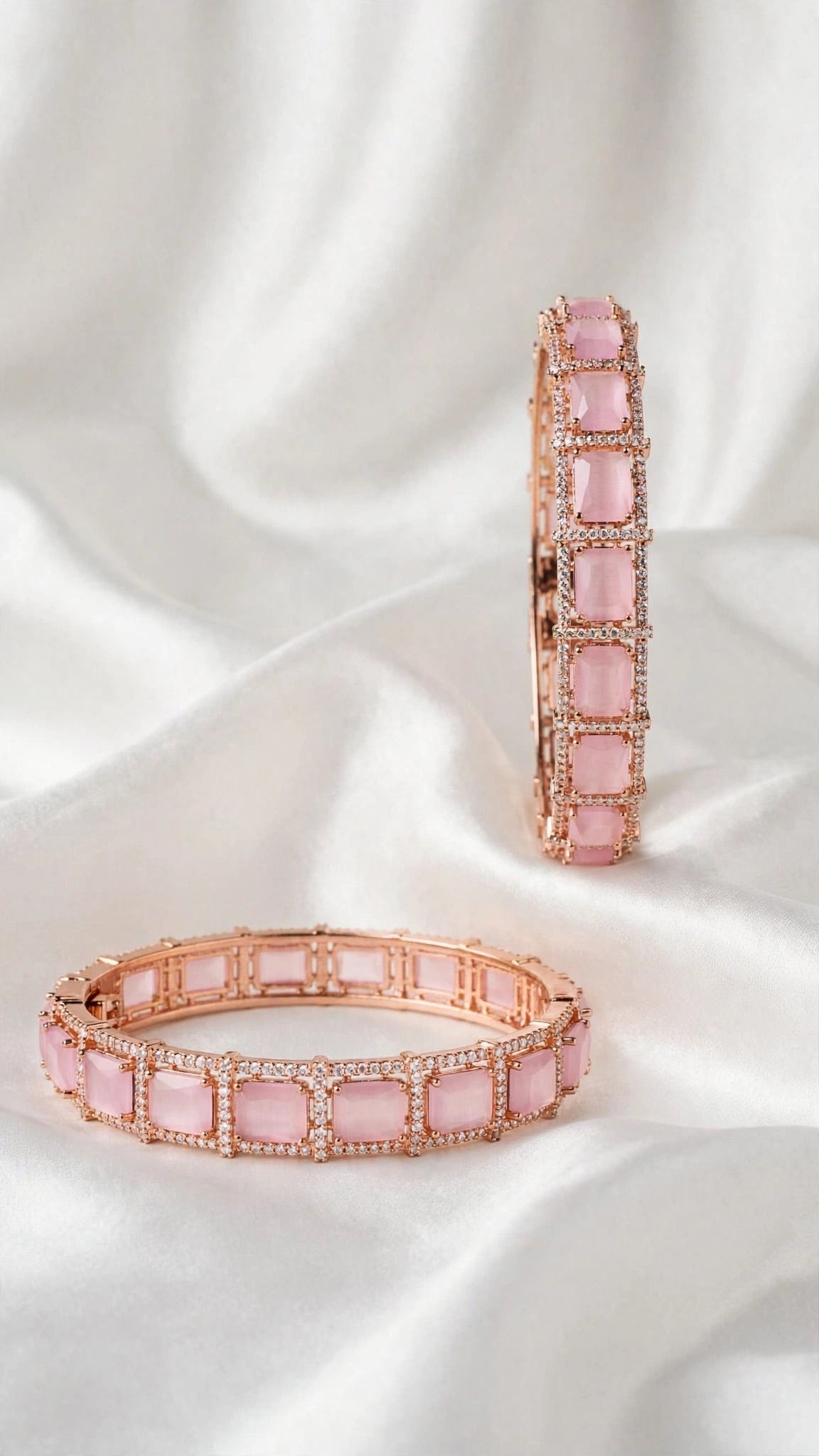 American Diamond premium Kade bangles - Size 2.6