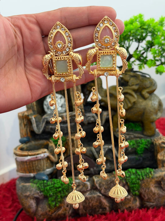 Kashmiri earrings, Code: X19