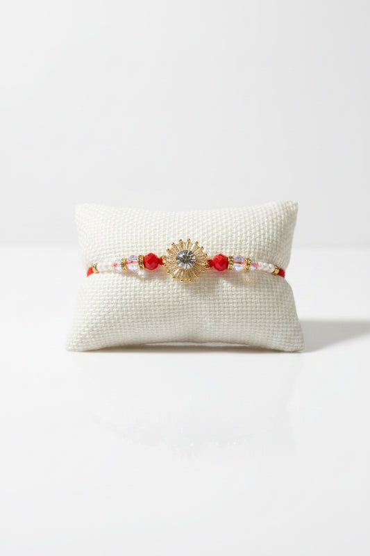 American diamond Rakhi cushion