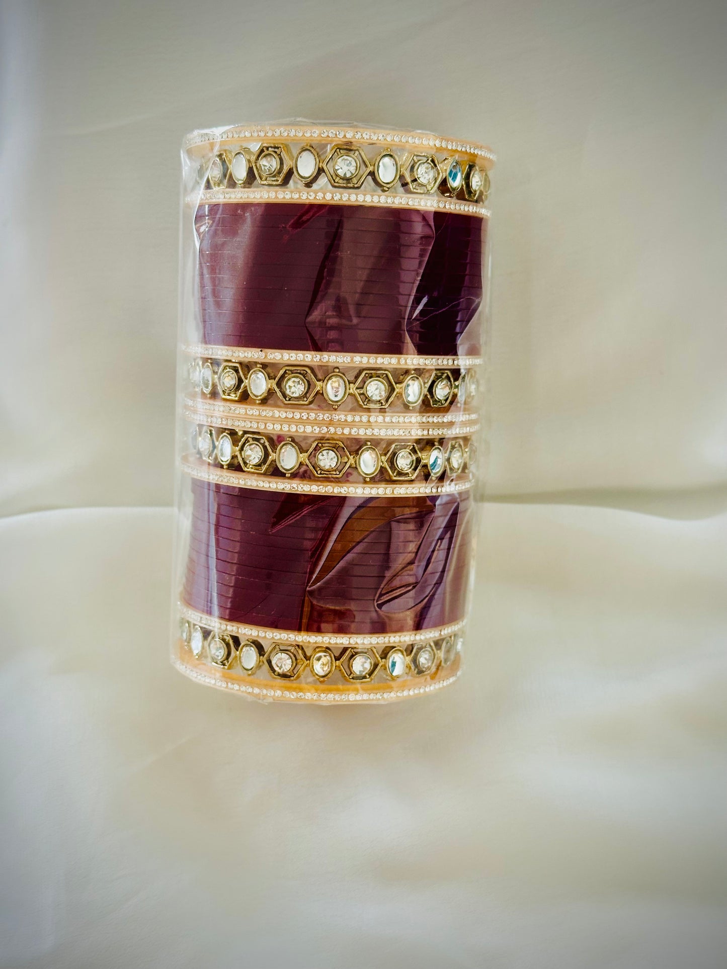 Chooda set - Colour : Maroon ( Code: 034 )