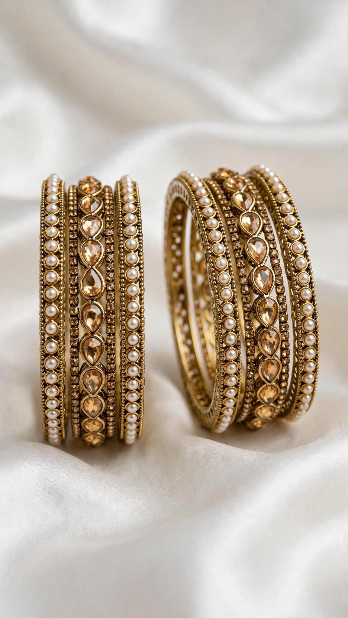 Gold Kade bangles  - Size 2.8 ( X16 )