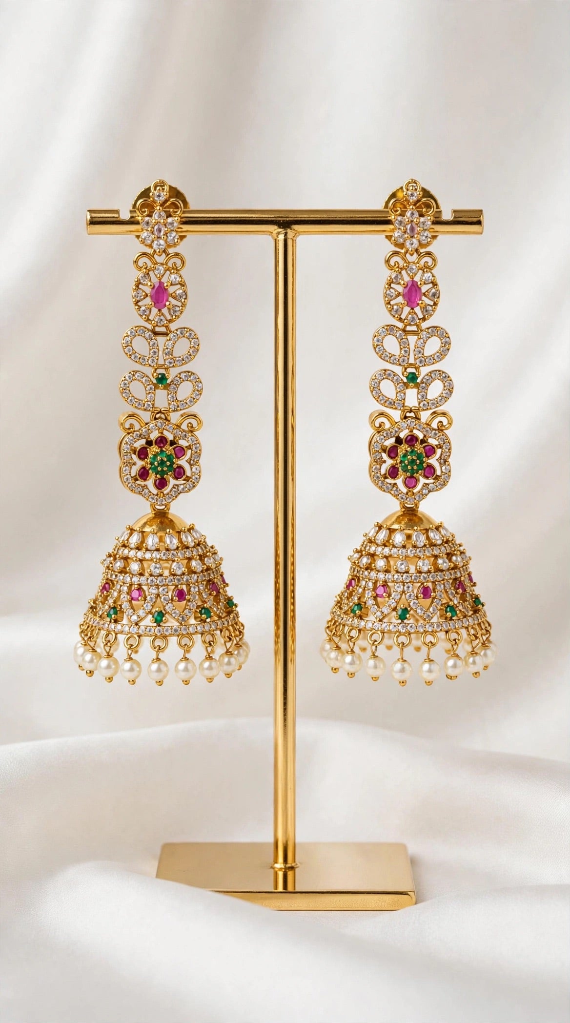 Multi Jhumki With Sahara in AD - X8