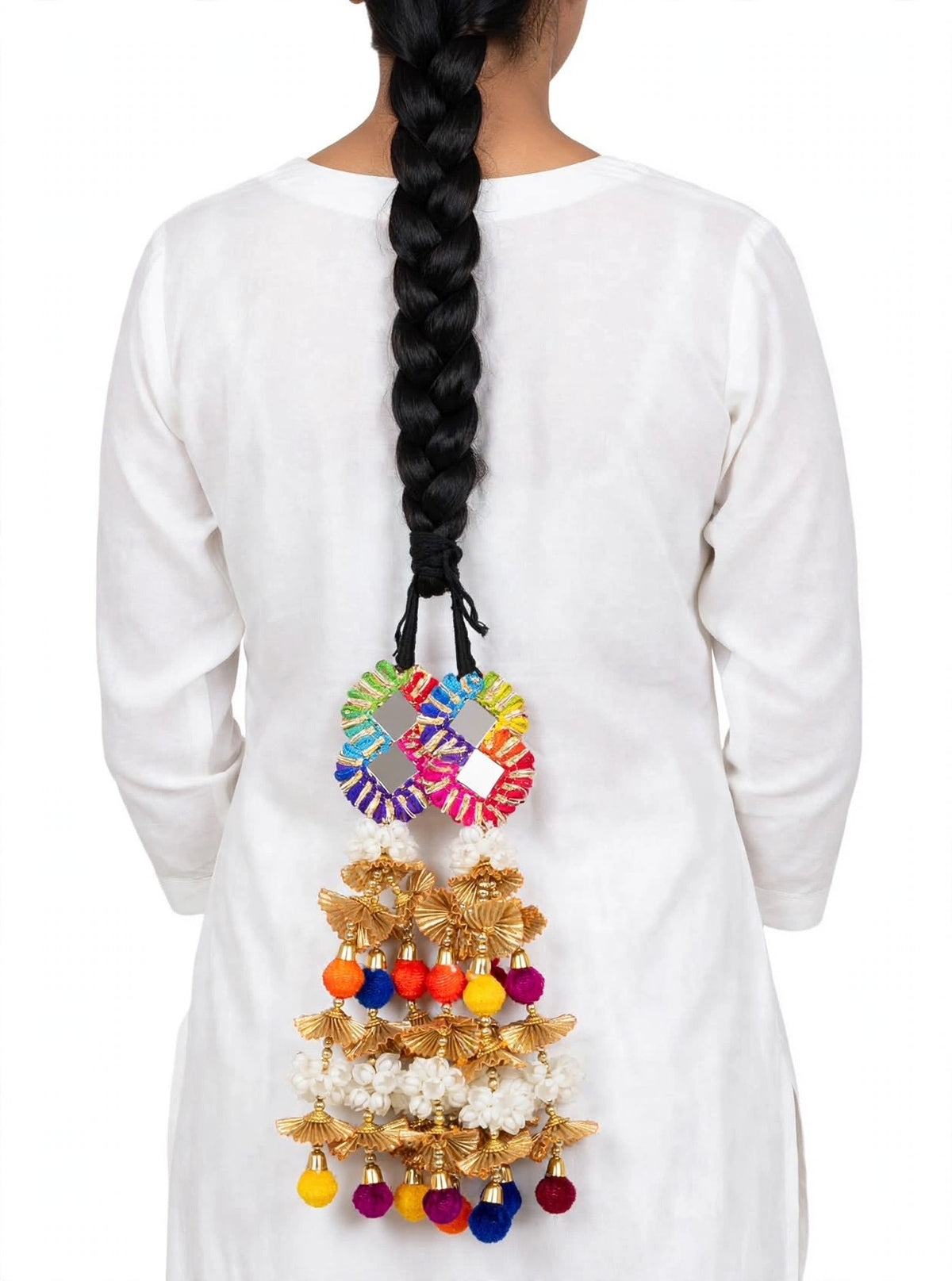 Multi colour paranda, ( Code: 37 )