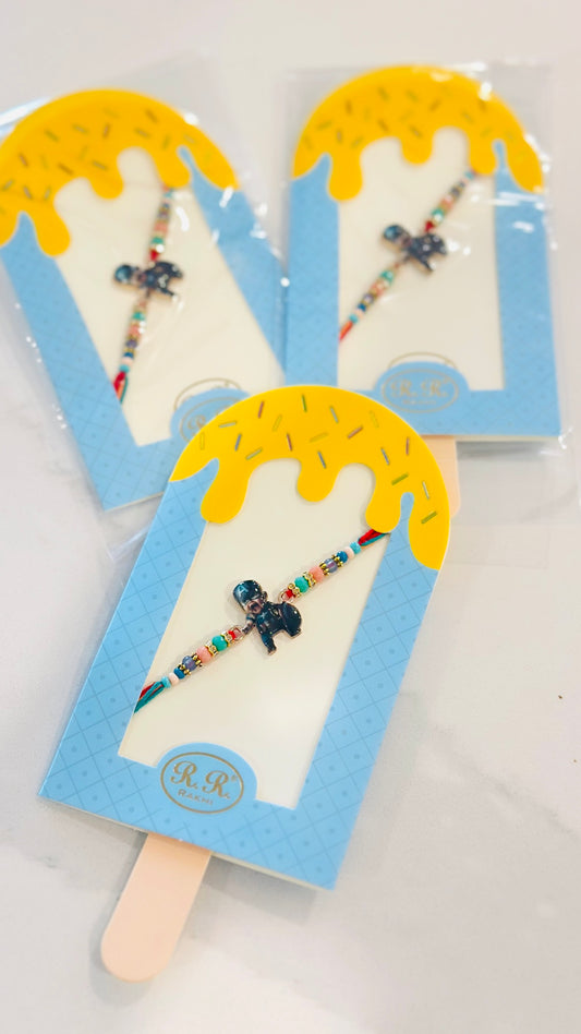 Captain America kids rakhi / rakhdi, Code: A76 ( per pc )