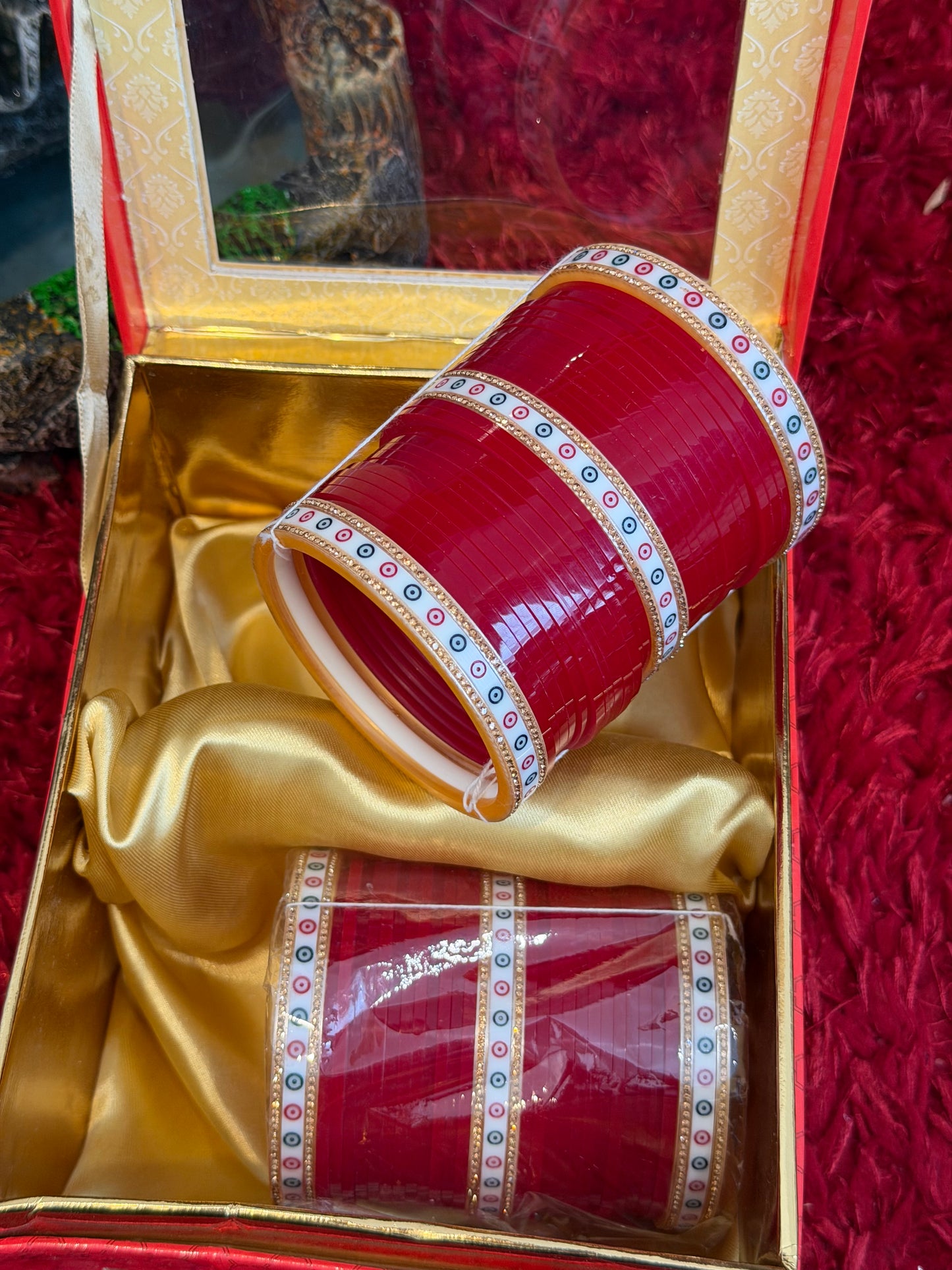 Punjabi Traditional Chooda - Set of both hands  - X18