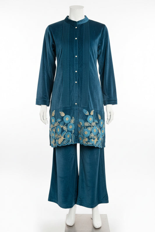 Velvet co ord set - Code: 165