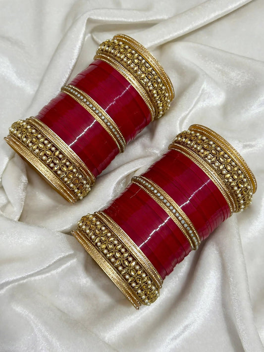 Bridal Chooda - ( Set of both hands )- X23