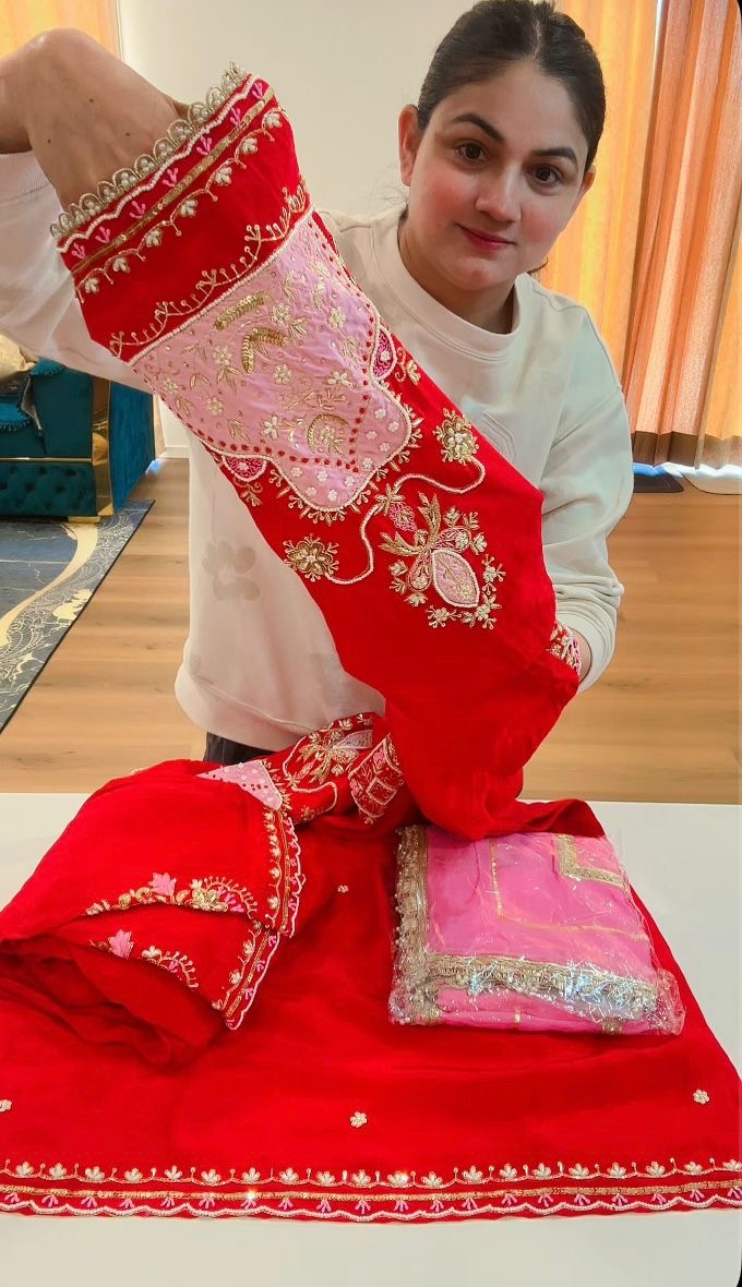 Handwork red suit, Code: X37