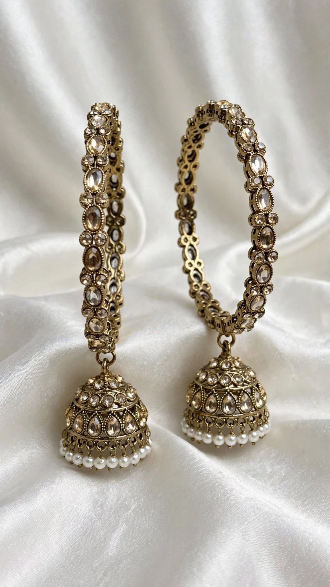 Gold Kade bangles  - Size 2.6