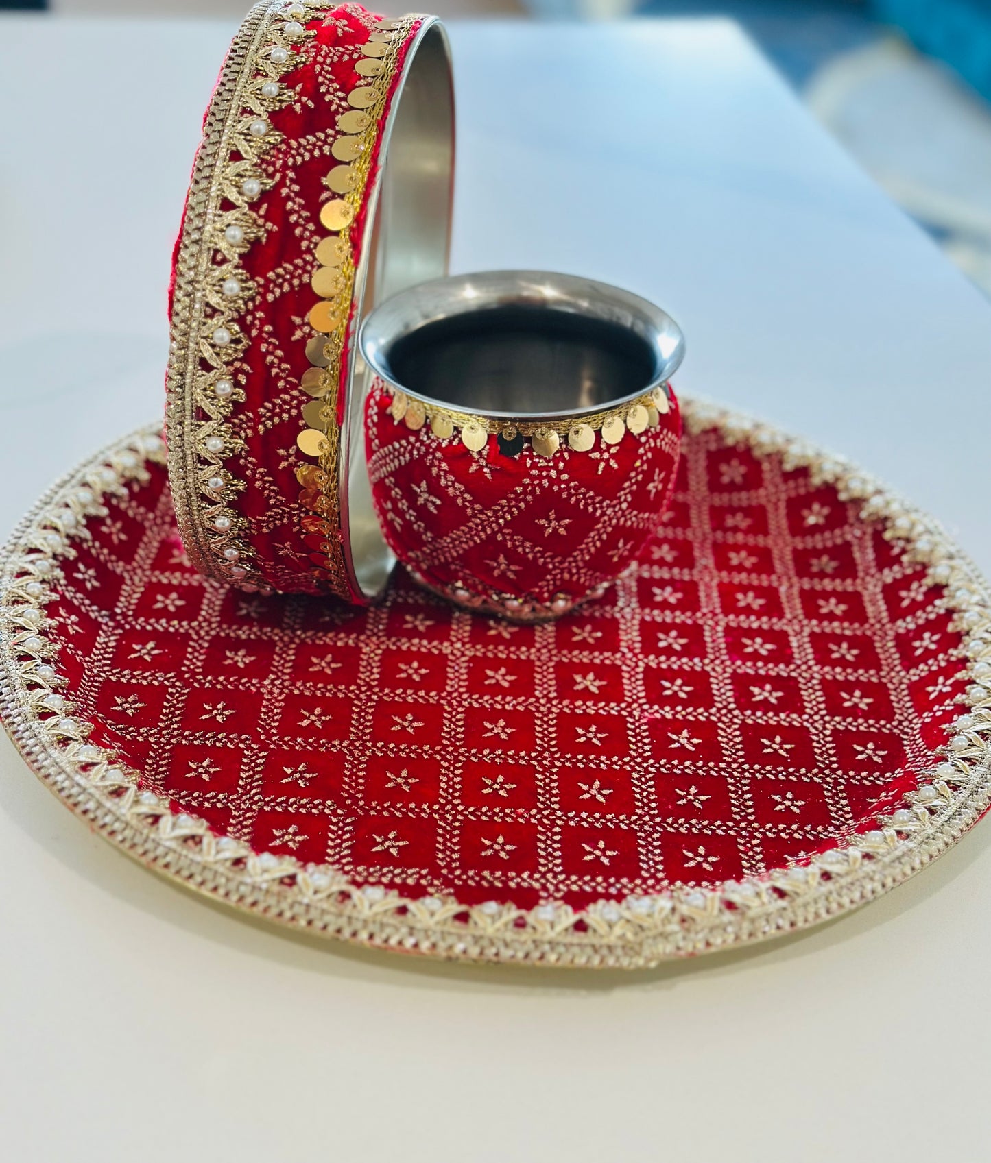 karwa Chauth Thali set