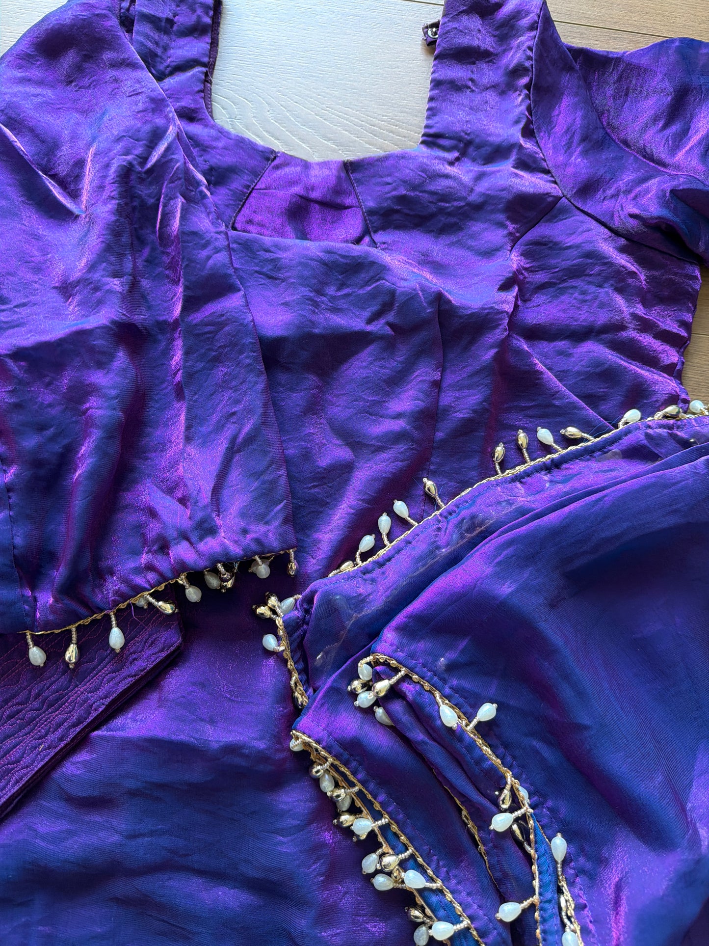 Salwar suit in colour purple - Code:  318