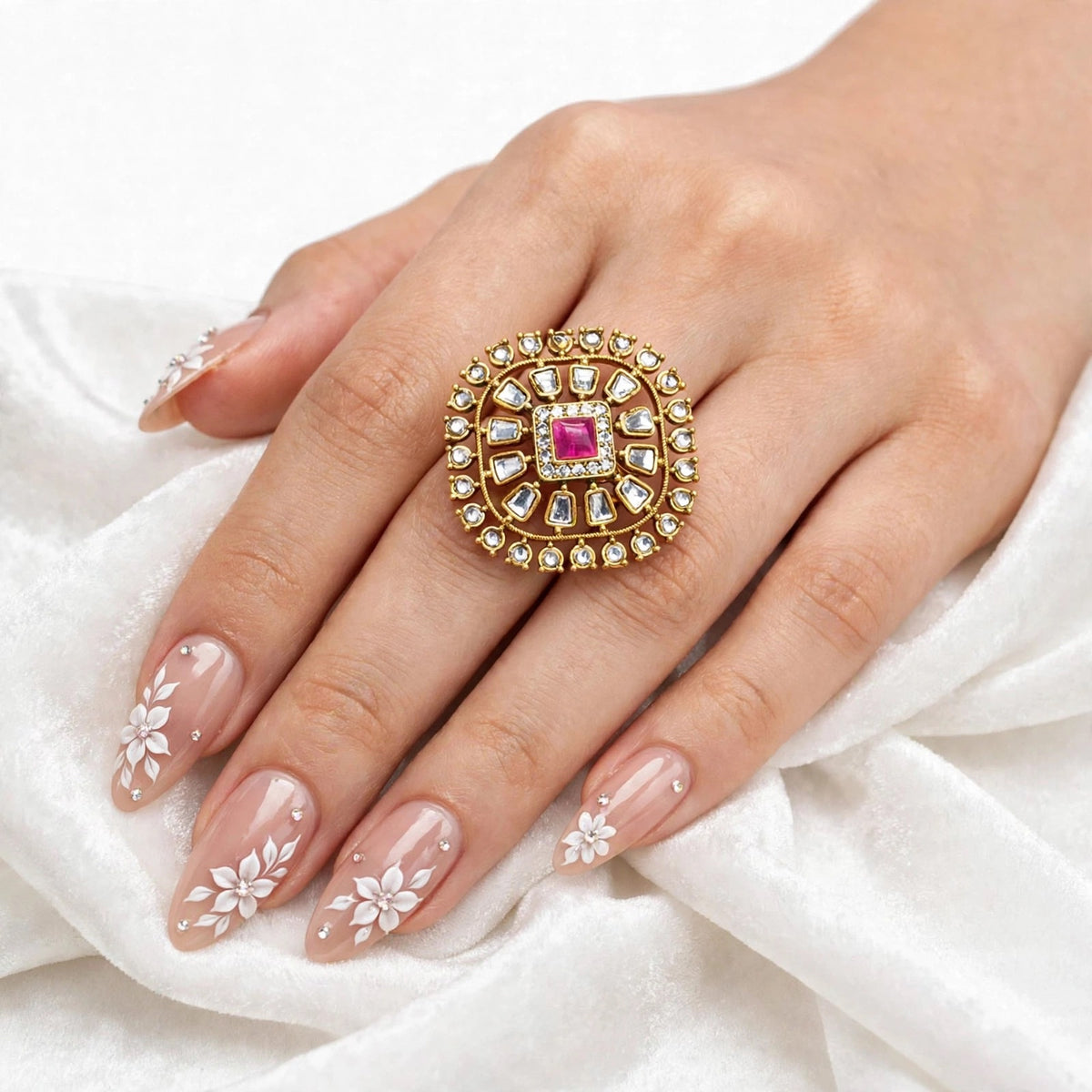 Ring in adjustable size