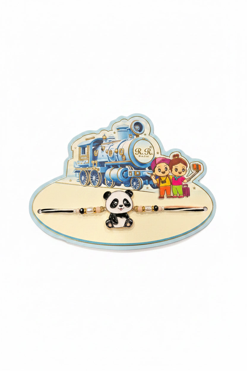 Cute Baby Panda: kids rakhi pack - code 393