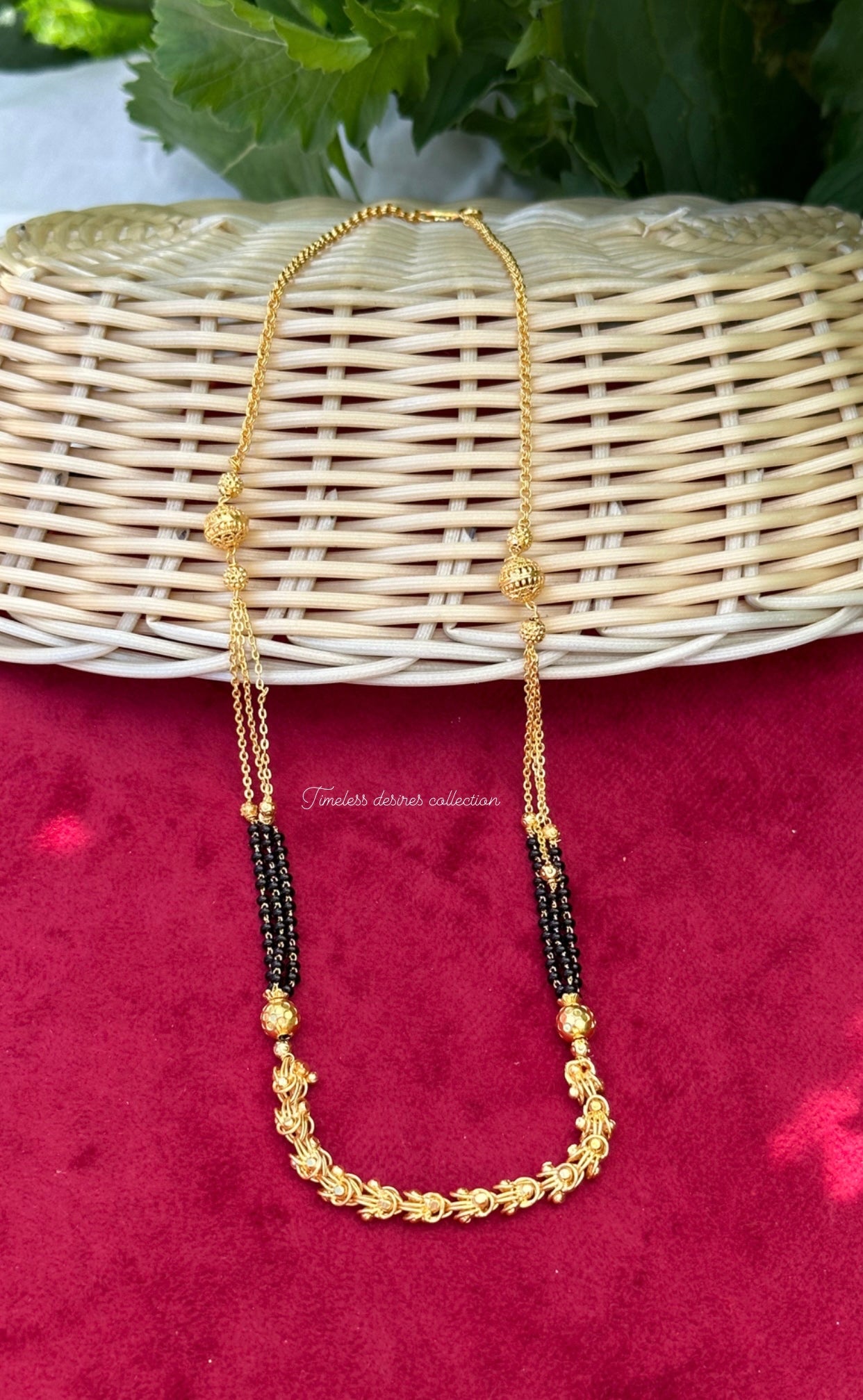 Mangalsutra necklace
