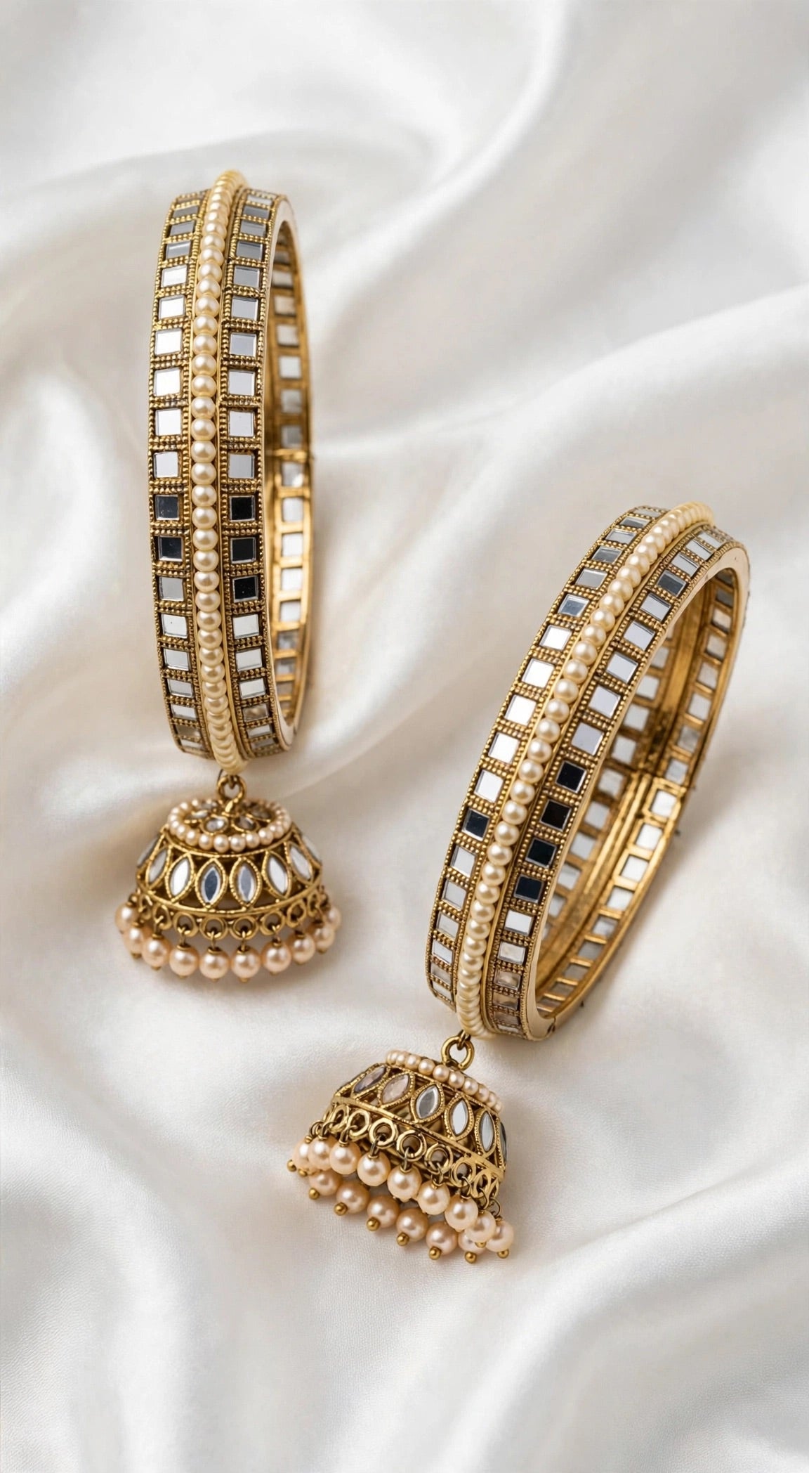 Gold Kade bangles  - Size 2.8
