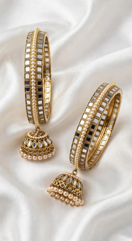 Gold bangles  - Size 2.10