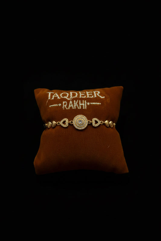 American diamond Rakhi Bracelet ( Premium quality ) - Code 415