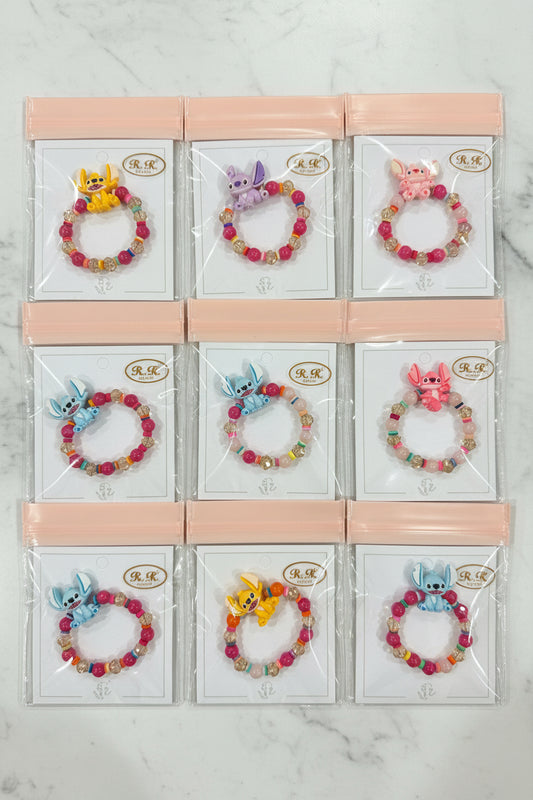 Stitch Fictional Character : kids Rakhi set ( per pc ) - 405