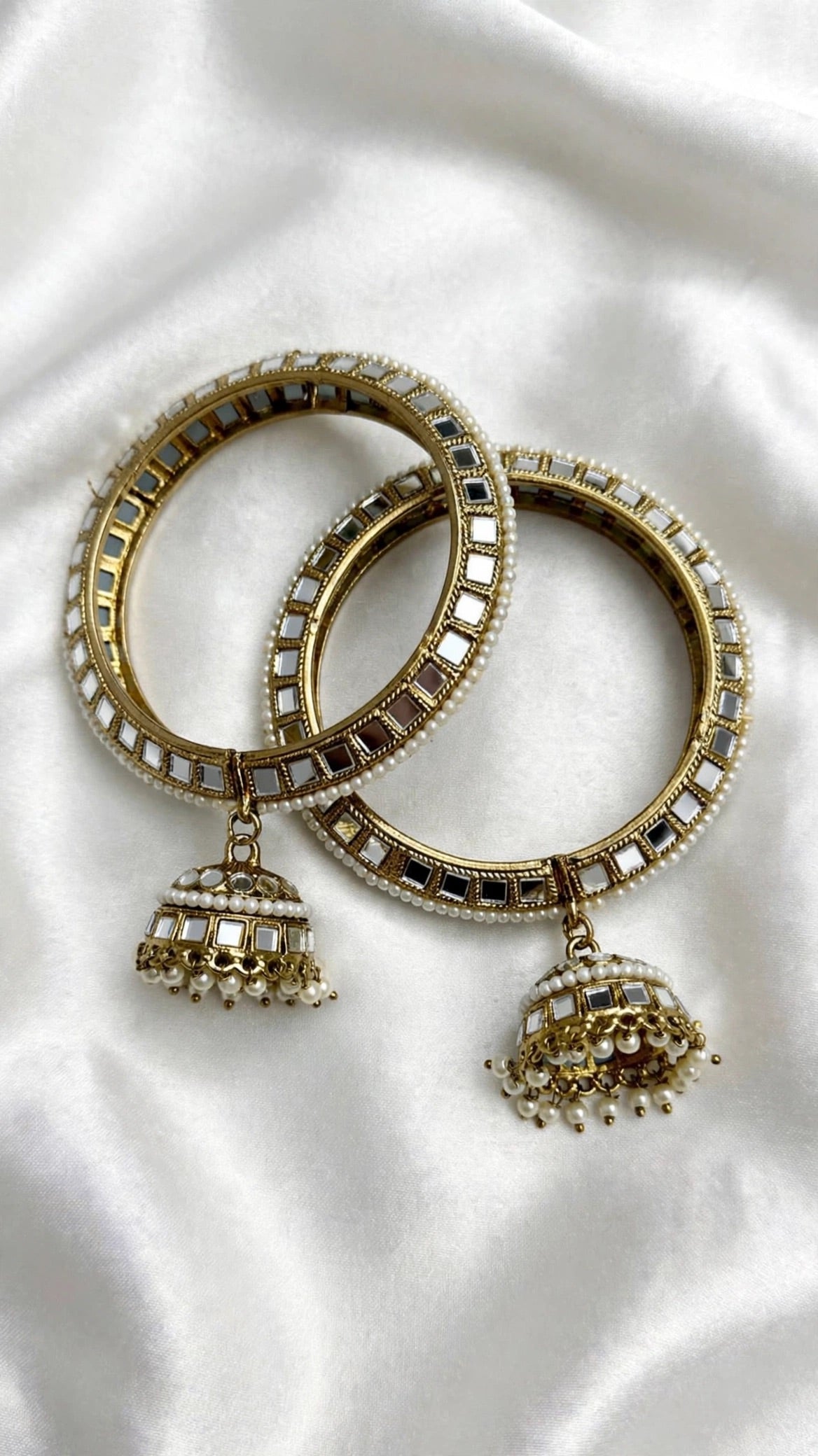Gold bangles  - Size 2.10