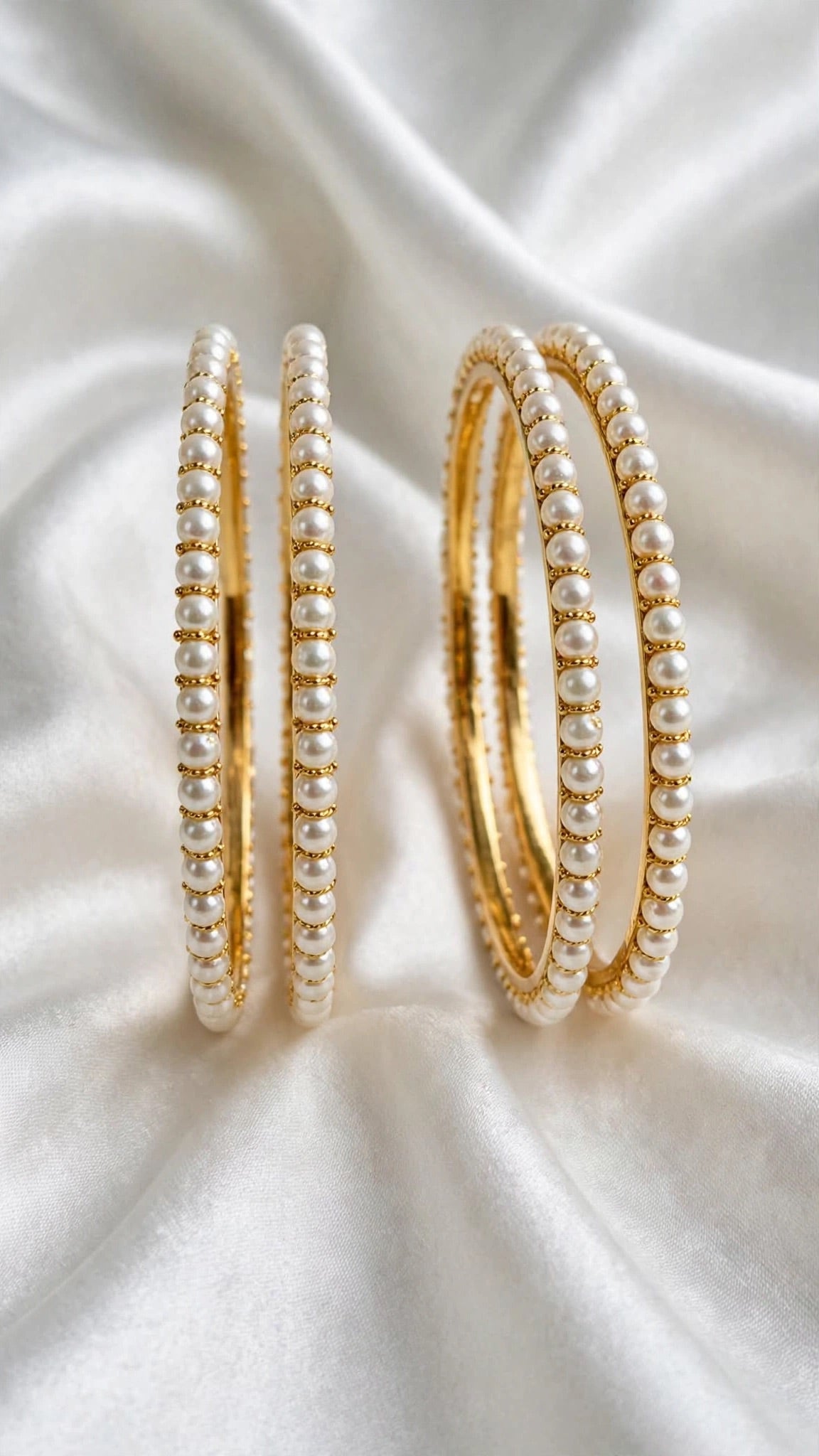 Gold kade bangles  - Size 2.4