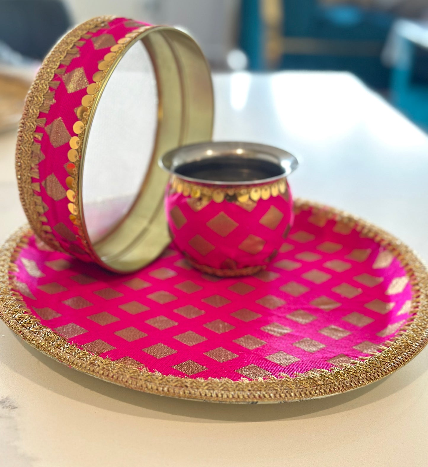 karwa Chauth Thali set