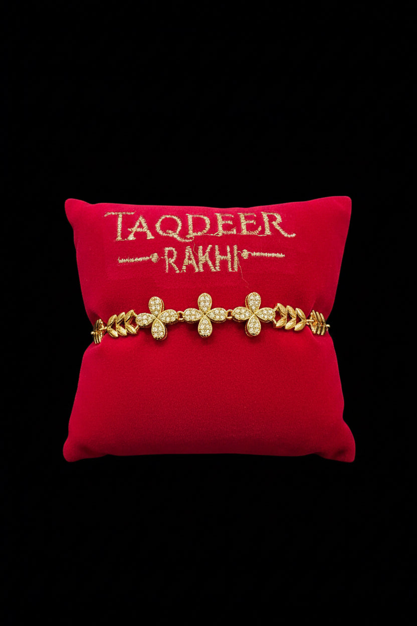 American diamond Rakhi Bracelet ( Premium quality ) : Code 416