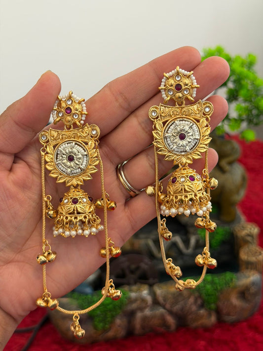 Kashmiri earrings, Code: X20