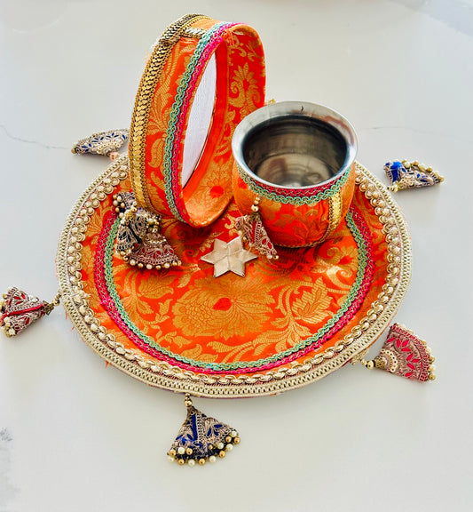 karwa Chauth Thali set