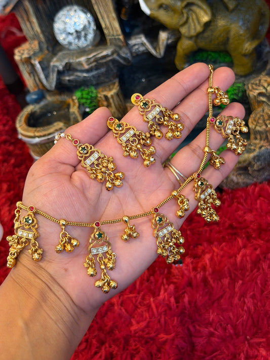 Kashmiri necklace set - X24