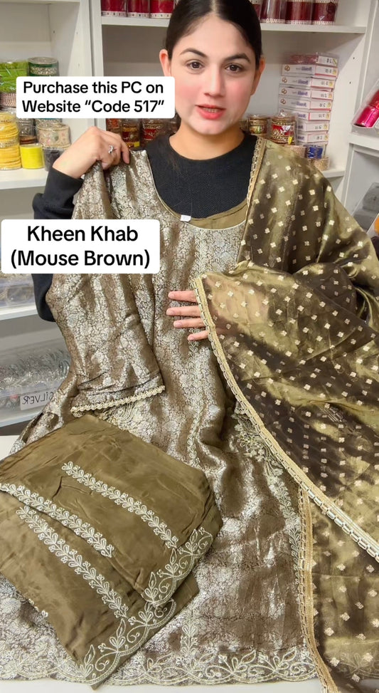 Mouse Brown Kheen Khab suit - Code 517