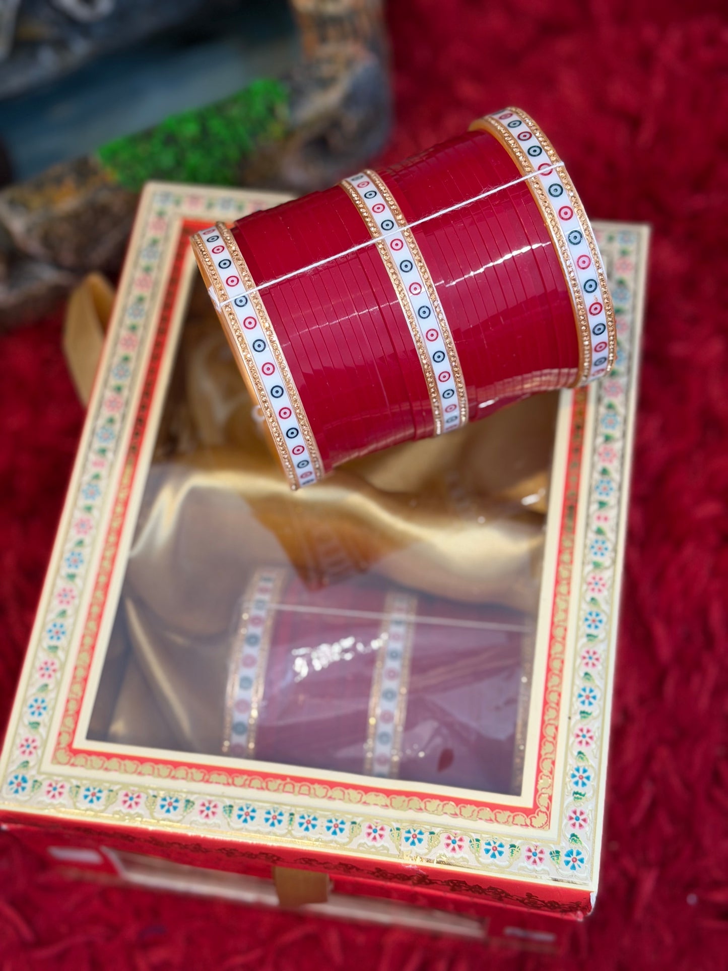 Punjabi Traditional Chooda - Set of both hands  - X18