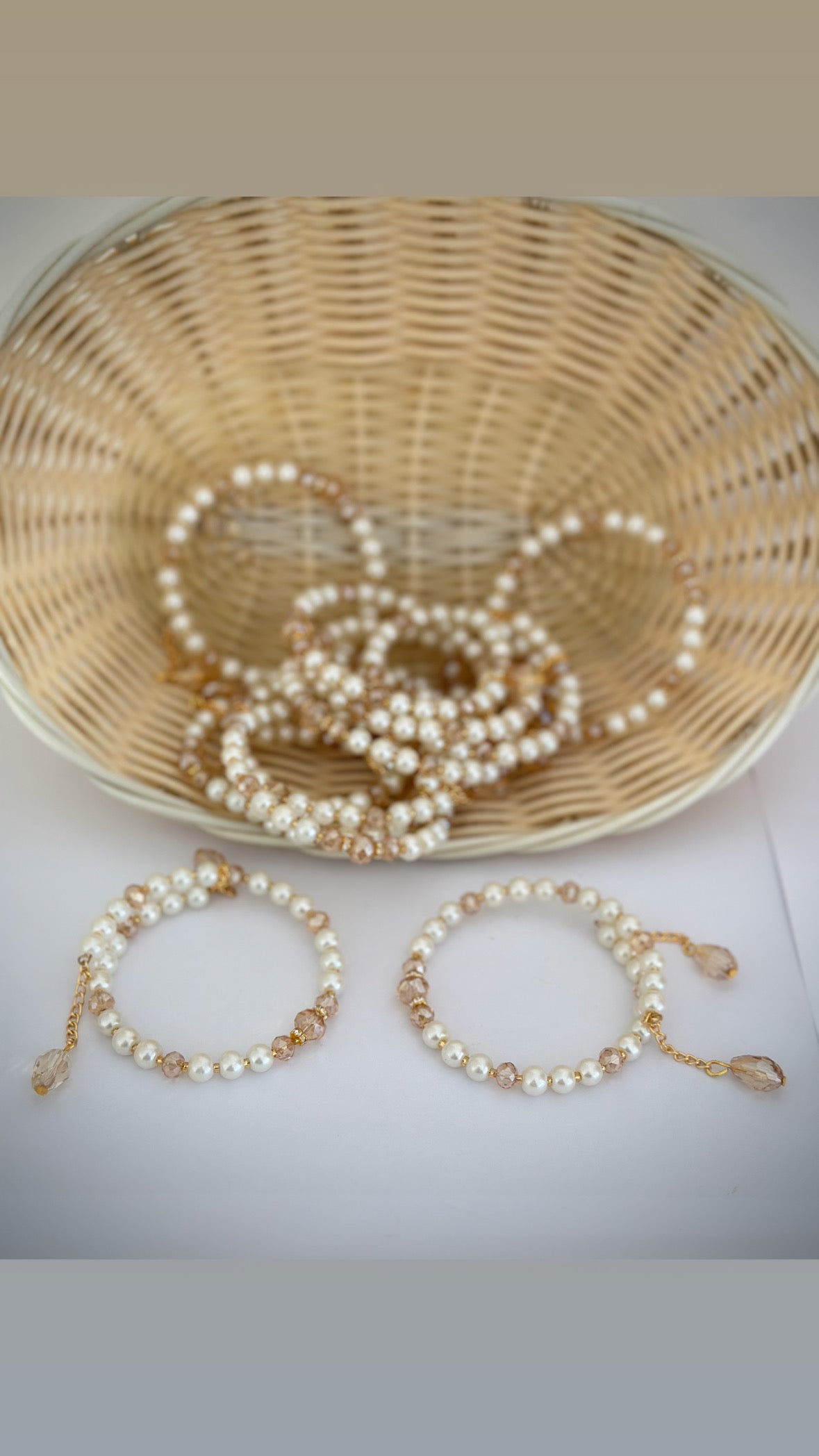 Golden Hanging Rakhi / Rakhdi Bracelets for sister or bhabi ( Adjustable in size )