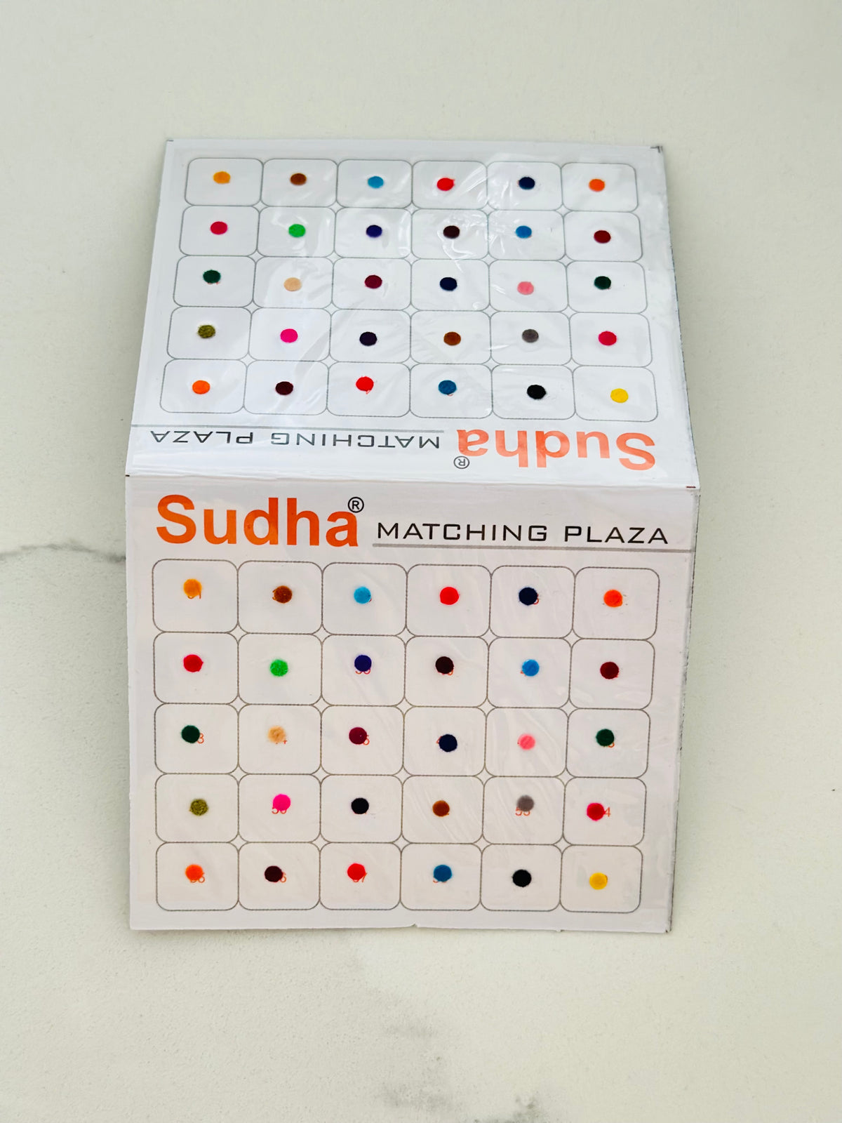 Round shape small bindi card in Multicolour – Timeless desires collection