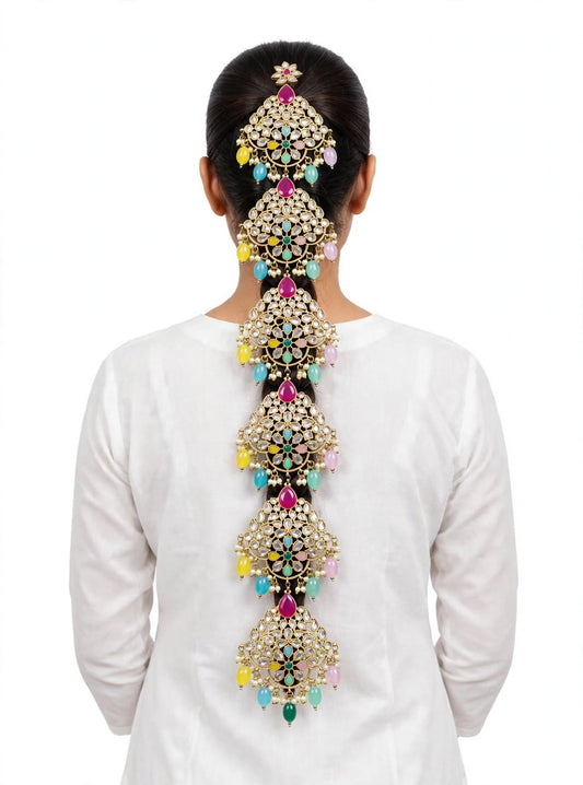 Gutt/Chotti in polki, Colour: Multi, (Code:016)