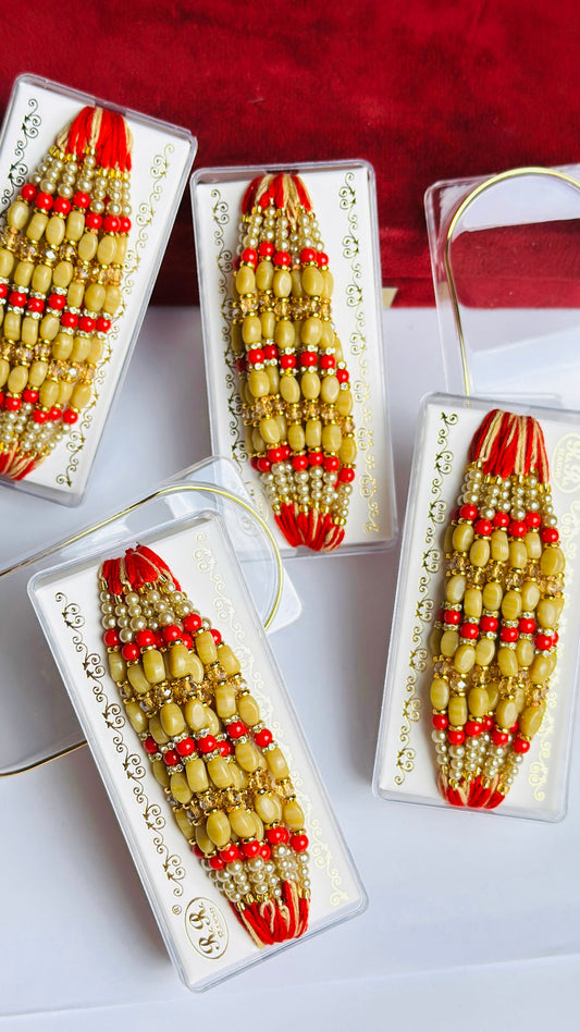 Gold Rakhi / Rakhdi Thread in bulk bundle ( 12 PC pack ) - Code A55