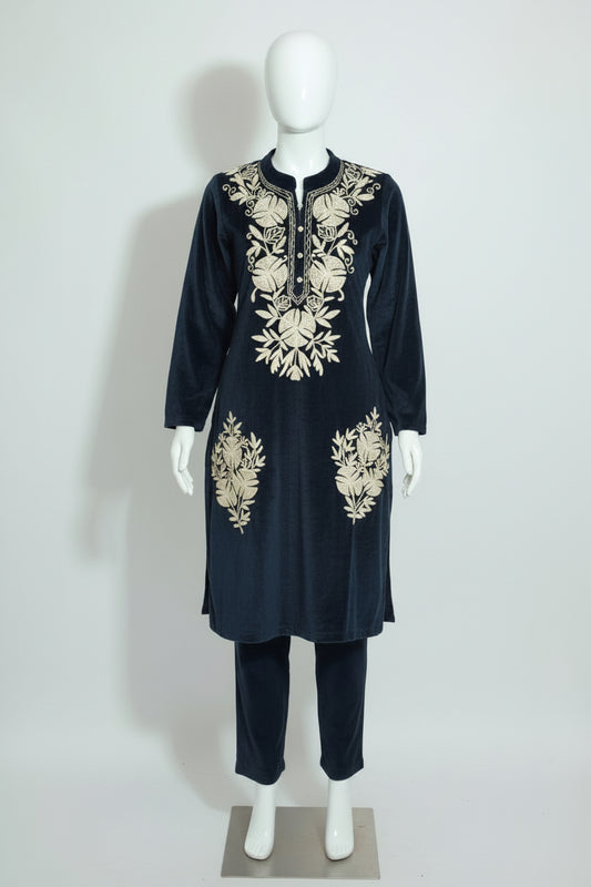 Kotrai velvet co ord set - Code: 133