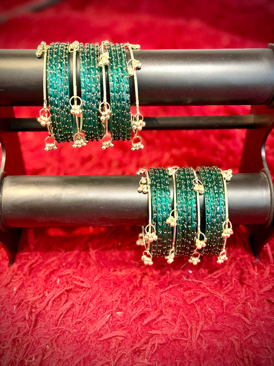 Kashmiri bangles ( set of both hands )