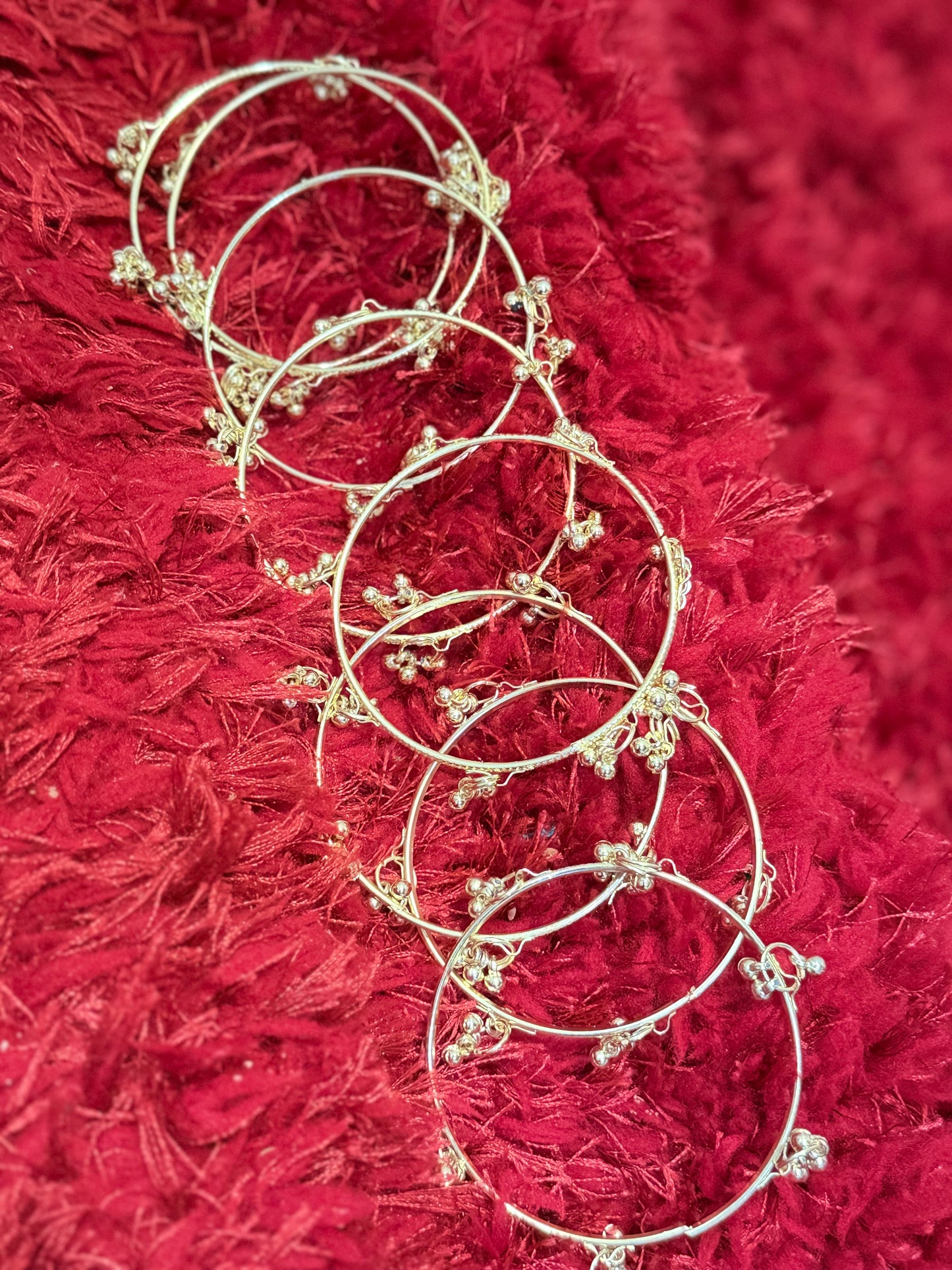 Kashmiri ghungru bangles - pack of 8