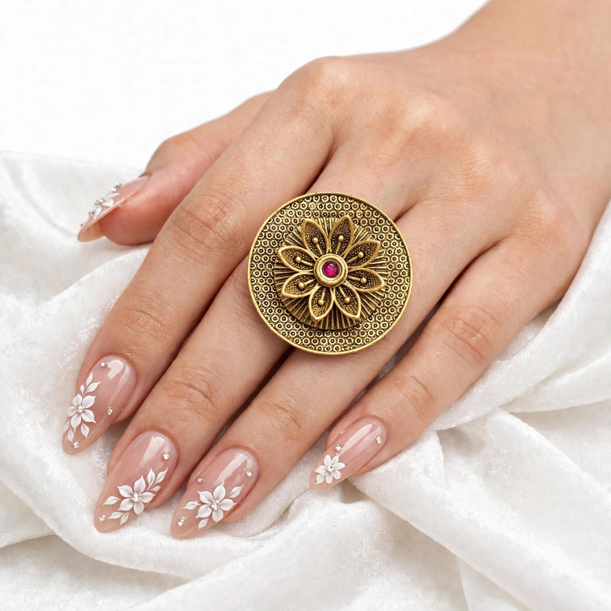 Ring in adjustable size
