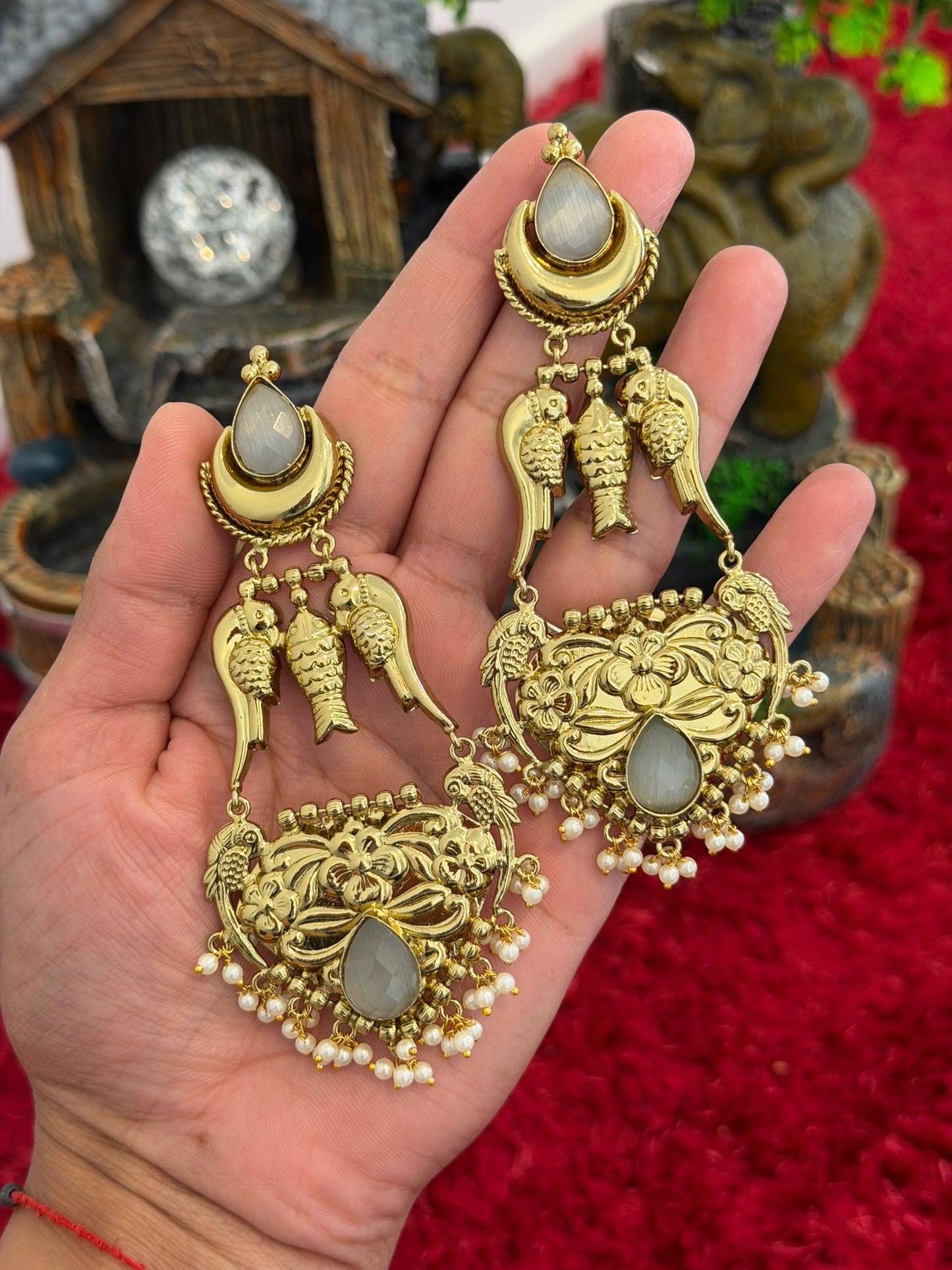 Kashmiri earrings, Code: X5