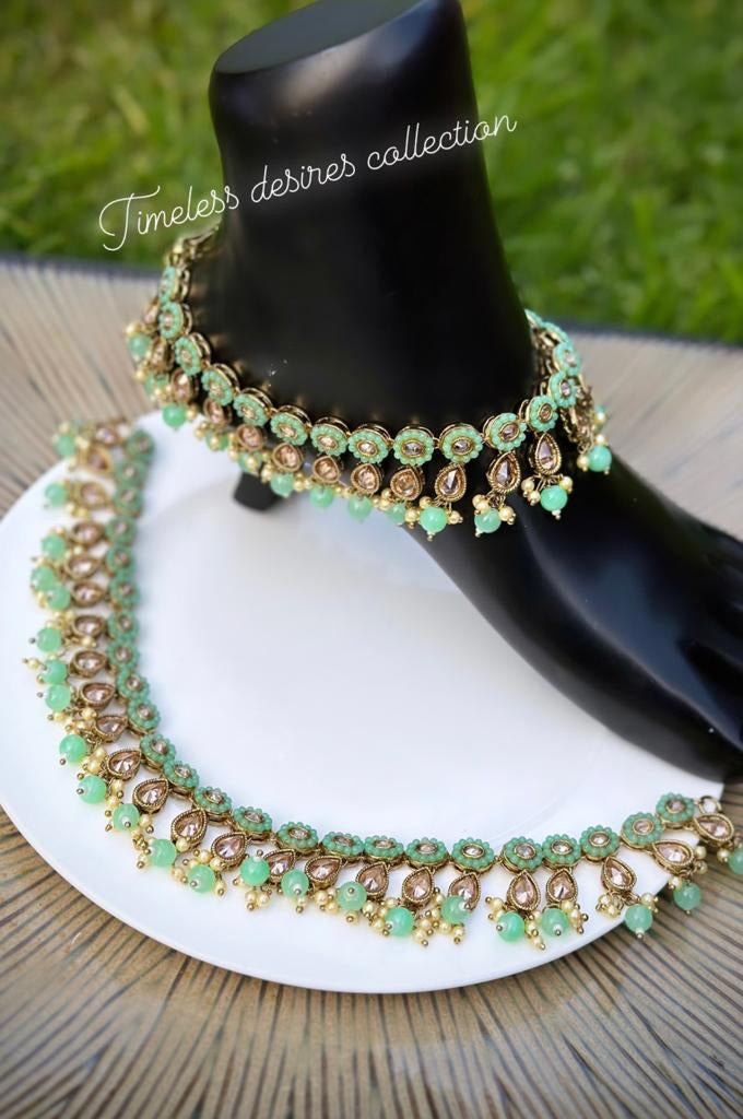 Statement pc in reverse AD anklets / jhanjra (TD-17)