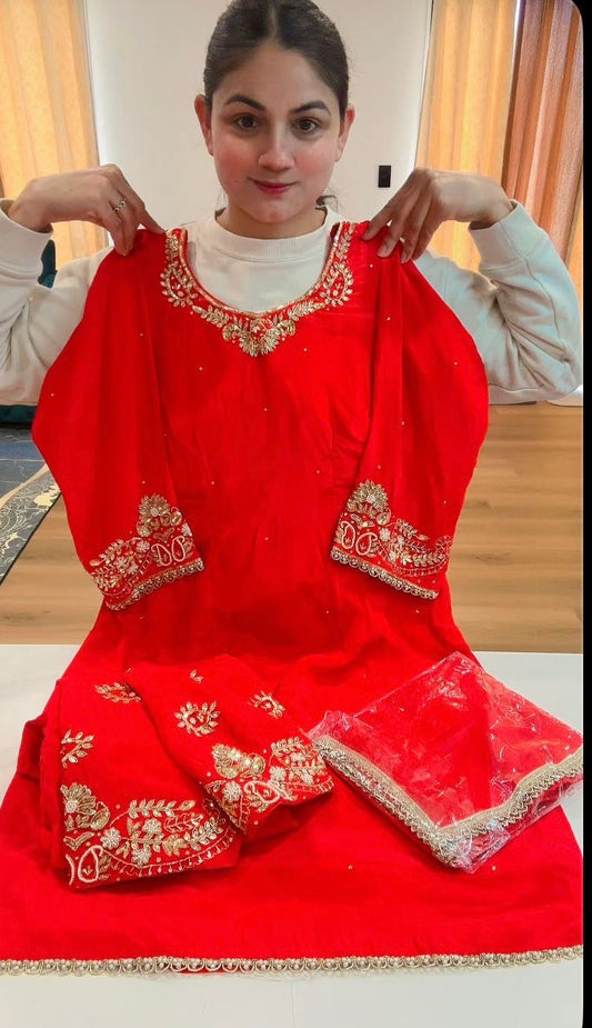 Handwork red suit, Code: X39