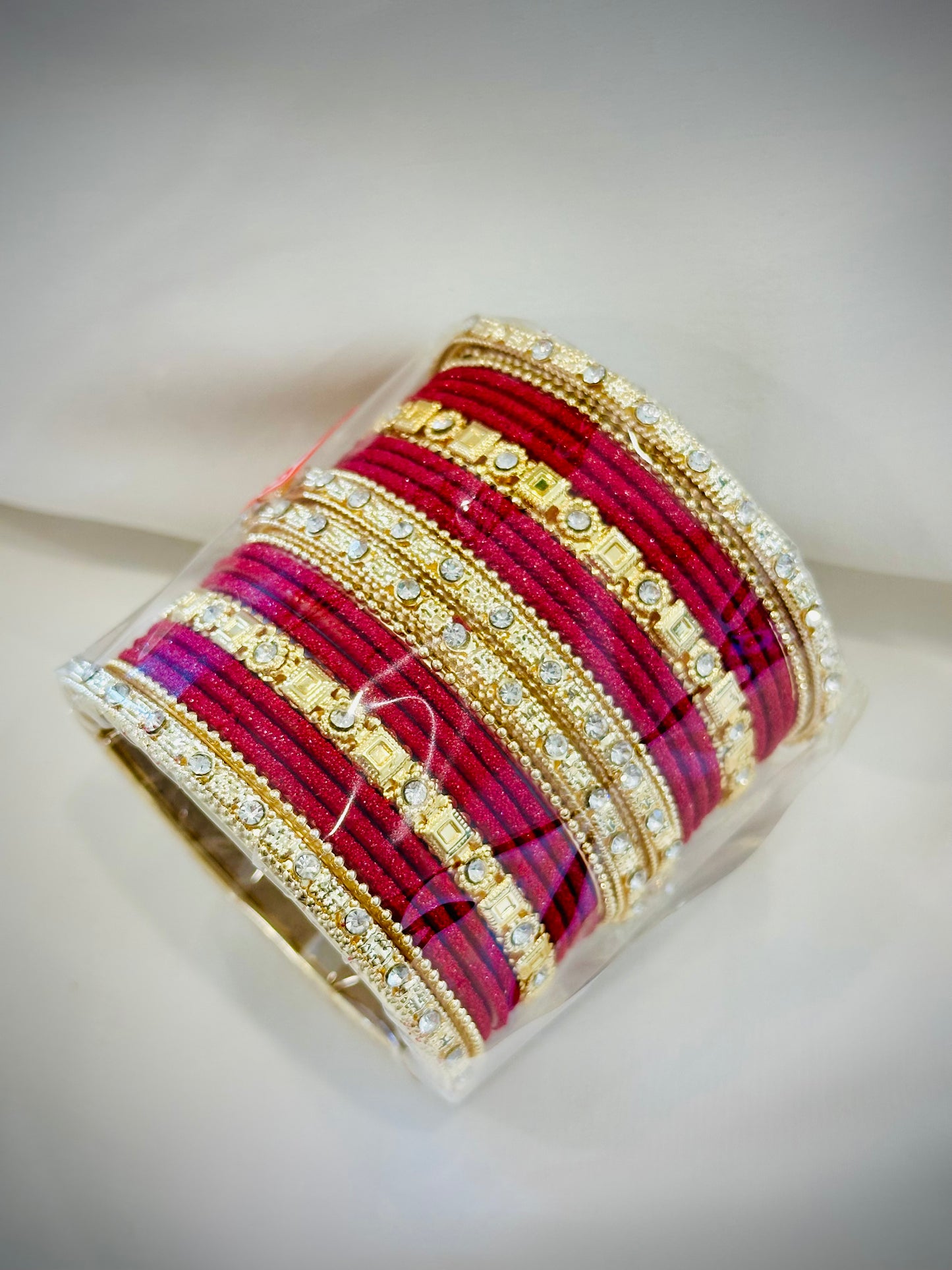 Bangle set - Colour: Red ( Code: 007 )