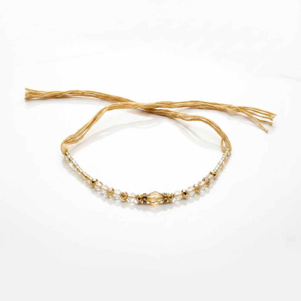 Rakhi thread in golden