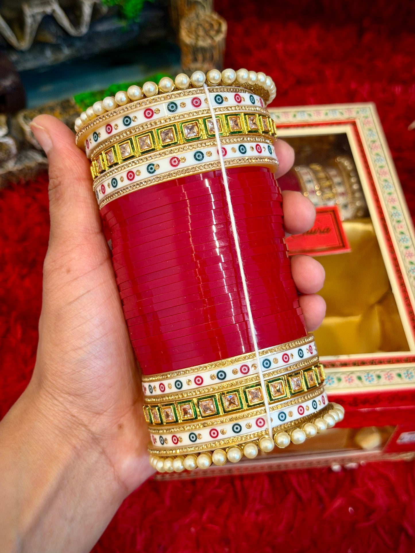Bridal Chooda - ( set of both hands ) X12