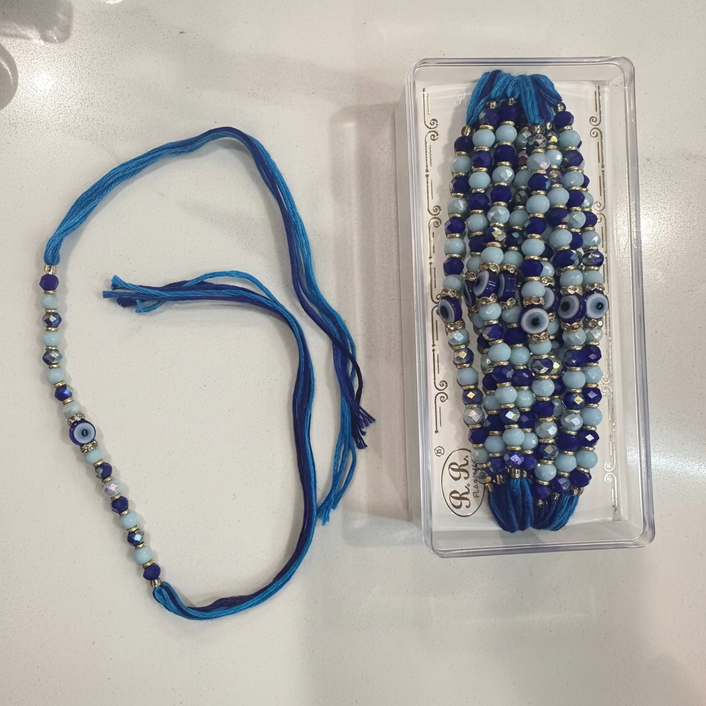 Evil Eye Rakhi / Rakhdi Thread ( Per PC )