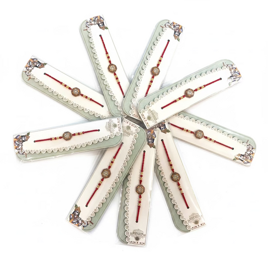 Rakhi / Rakhdi packs in Meenakari ( Per PC )